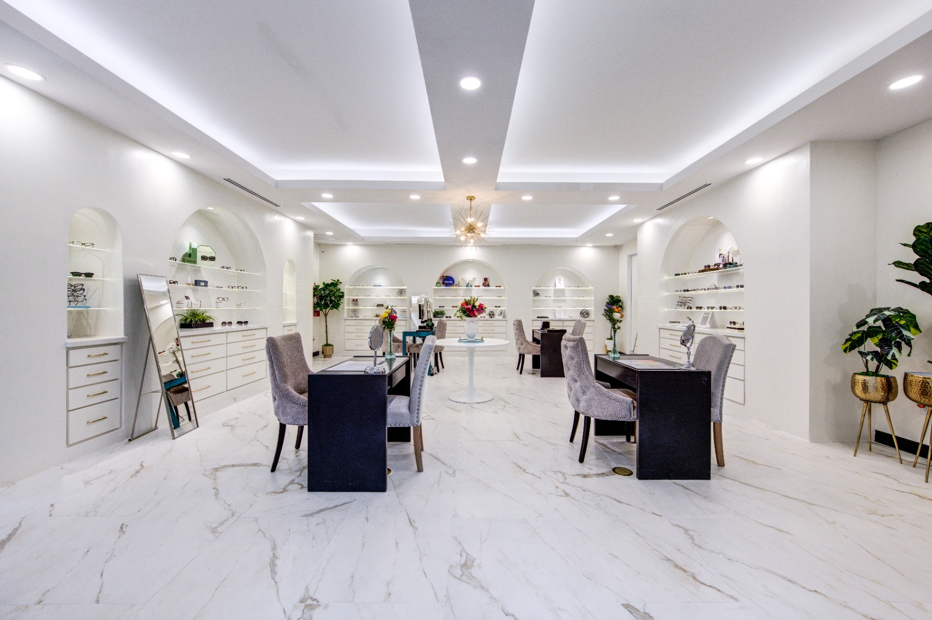 Eyewear gallery at Carousel Eyecare in Katy, TX